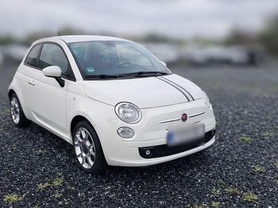 Gebraucht Fiat 500 101 PS (74 kW) 2010 Weiß Kleinwagen