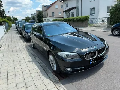 Brugt BMW 525 204 HK (150 kW) 2011 Sort Stationcar