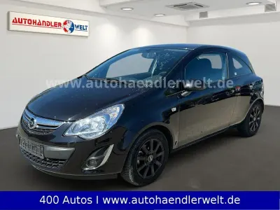 Brugt Opel Corsa Edition 101 HK (74 kW) 2011 Sort Hatchback
