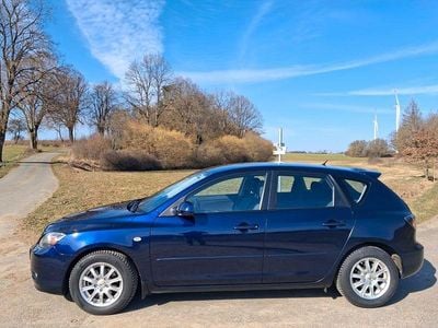 Gebraucht Mazda 3 Exclusive-Line 105 PS (77 kW) 2008 Blau Limousine