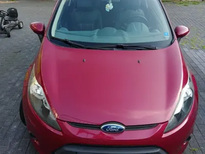 Gebraucht Ford Fiesta 2008 Rot Kleinwagen