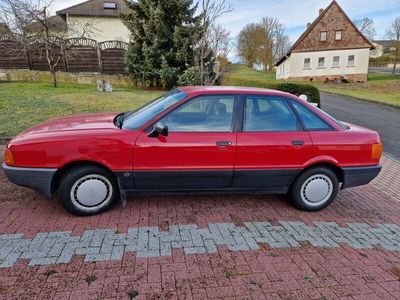gebraucht Audi 80 Baujahr 1990, Rot aus 1. Hand AUTOMATIK