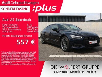 Second-hand Audi A7 Sport 299 CP (219 kW) 2025 Albastru Berlinǎ