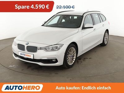 Usata BMW 318 Luxury Line 136 CV (100 kW) 2018 Bianco Station wagon