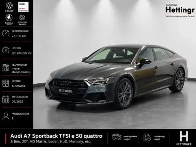 Gebraucht Audi A7 S-Line 299 PS (219 kW) 2023 Grau Limousine