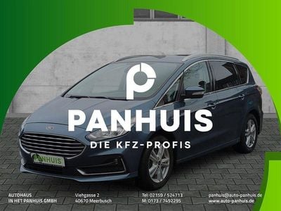 Gebraucht Ford S-MAX Titanium 165 PS (121 kW) 2020 Chromablau metallic Van / Kleinbus