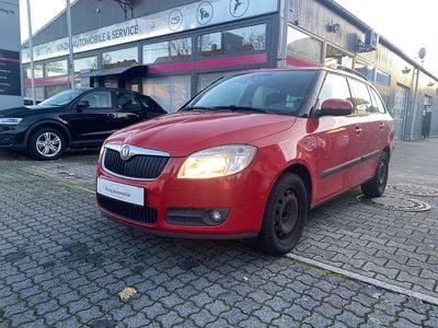 Gebraucht Skoda Fabia Style 69 PS (50 kW) 2008 Rot Kombi