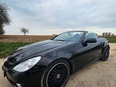 Gebraucht Mercedes SLK350 305 PS (224 kW) 2008 Schwarz Cabrio