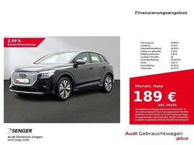Second-hand Audi Q4 e-tron Advanced 150 kW (204 CP) 2023 Negru SUV