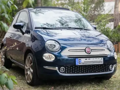 Usata Fiat 500C Dolcevita 69 CV (50 kW) 2022 Blu Cabrio