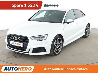 Gebraucht Audi A3 Sport 150 PS (110 kW) 2019 Weiß Limousine