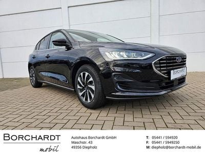 Neu Ford Focus Titanium 155 PS (114 kW) 2025 Obsidianschwarz metallic Limousine
