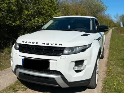 Usata Land Rover Range Rover evoque 190 CV (139 kW) 2011 Bianco Coupé