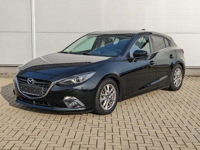Onyxschwarz metallic (metallic) Gebraucht 2014 Mazda 3 Center-Line Limousine | 10.380 € (Fairer Preis)