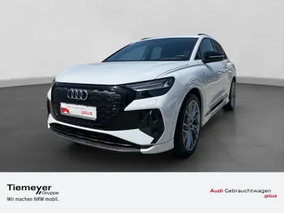 Gebraucht Audi Q4 e-tron S-Line 219 kW (299 PS) 2023 Weiß SUV