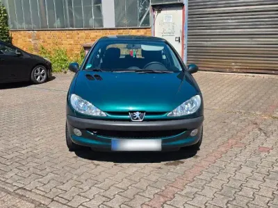 Gebraucht Peugeot 206 75 PS (55 kW) 2005 Grün Kleinwagen