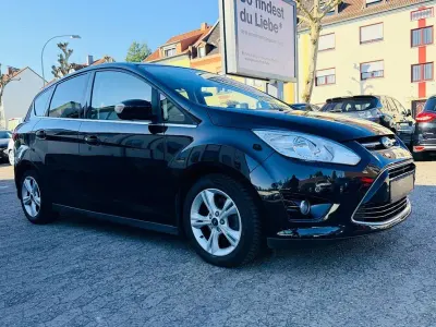Gebraucht Ford C-MAX Titanium 125 PS (91 kW) 2014 Schwarz Van / Kleinbus