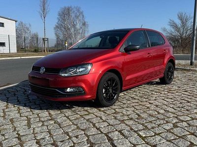 Gebraucht VW Polo Highline 110 PS (80 kW) 2016 Rot Kleinwagen