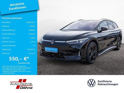 Gebraucht VW ID.7 GTX 250 kW (340 PS) 2025 Schwarz Limousine