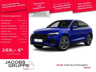 Gebraucht Audi Q5 Sportback S-Line 286 PS (210 kW) 2025 Blau SUV
