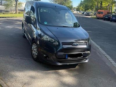 Used Ford Transit Connect 95 HP (69 kW) 2014 Blue Minivan