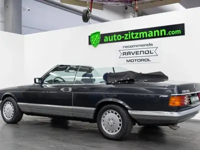 Gebraucht Mercedes 500 231 PS (169 kW) 1985 Schwarz Cabrio