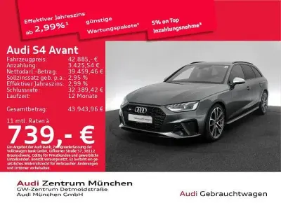 Gebraucht Audi S4 Sport 341 PS (250 kW) 2022 Daytonagrau perleffekt Kombi