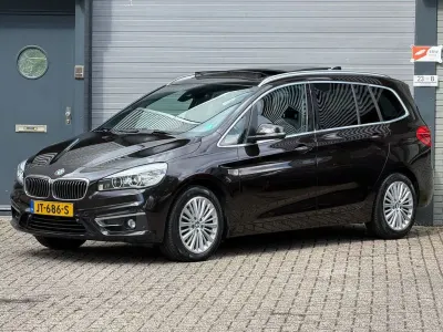 Gebraucht BMW 216 Gran Tourer Luxury Line 116 PS (85 kW) 2016 Braun Van / Kleinbus