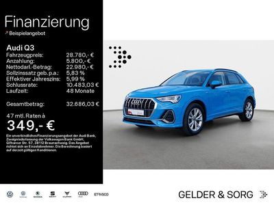 Second-hand Audi Q3 Business 150 CP (110 kW) 2022 Albastru SUV