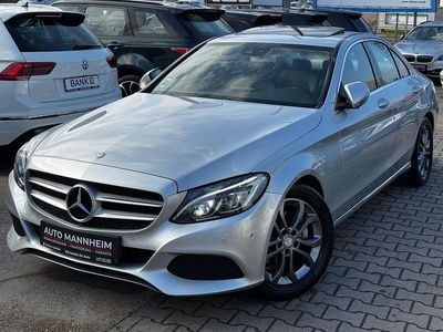 Usata Mercedes C200 Avantgarde 184 CV (135 kW) 2017 Argento Berlina