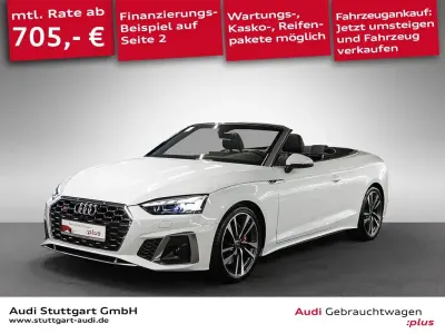 Gebraucht Audi S5 Cabriolet Comfort 354 PS (260 kW) 2024 Gletscherweiß metallic Cabrio