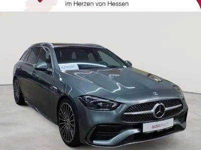 Gebraucht Mercedes C300 AMG line 265 PS (194 kW) 2023 Selenitgrau metallic Kombi