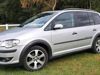 Gebraucht VW Touran Cross Highline 143 PS (105 kW) 2007 Silber Van / Kleinbus