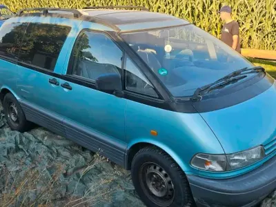 Gebraucht Toyota Previa 132 PS (97 kW) 1994 Blau Van / Kleinbus