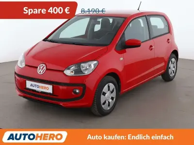 Gebraucht VW up! high up! 75 PS (55 kW) 2016 Rot Kleinwagen
