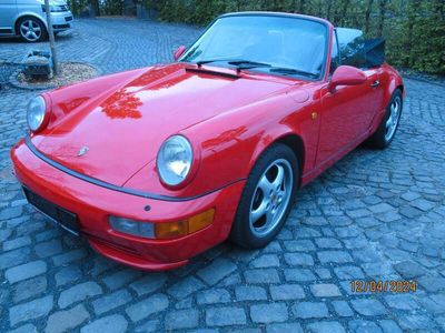 gebraucht Porsche 964 Cabrio TÜV/AU Neu, H-Kennzeichen, Deutsch