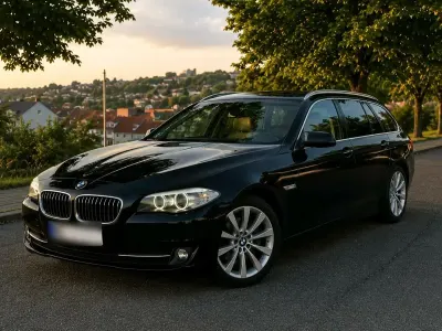 Gebraucht BMW 520 184 PS (135 kW) 2013 Schwarz Kombi