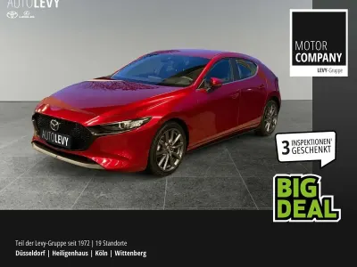 Gebraucht Mazda 3 Selection 122 PS (89 kW) 2019 Soul rot Limousine