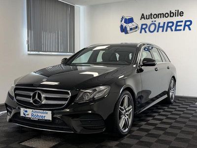 Second-hand Mercedes E400 AMG line 333 CP (244 kW) 2017 Negru Break