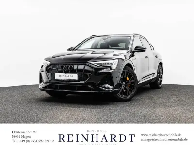 Gebraucht Audi e-tron Sportback Black Edition 230 kW (313 PS) 2022 Mythosschwarz metallic SUV