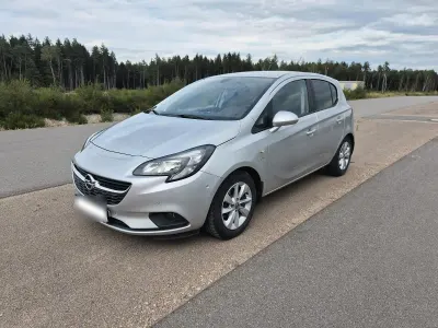 Gebraucht Opel Corsa drive 90 PS (66 kW) 2016 Grau Kleinwagen