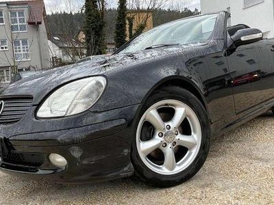 Gebraucht Mercedes SLK230 193 PS (141 kW) 2000 Schwarz Cabrio