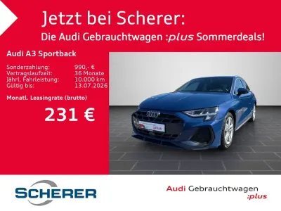 Gebraucht Audi A3 Ambiente 116 PS (85 kW) 2025 Ascariblau metallic (metallic) Limousine