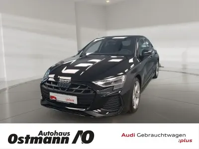 Käytetty Audi A3 S-Line 150 HP (110 kW) 2025 Musta Sedan
