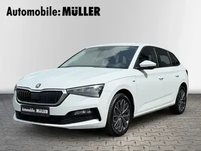 Gebraucht Skoda Scala Tour 110 PS (80 kW) 2022 Weiss Kleinwagen