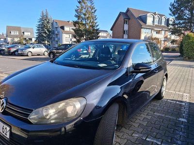 Gebraucht VW Golf VI Comfortline 122 PS (89 kW) 2009 Schwarz Kleinwagen