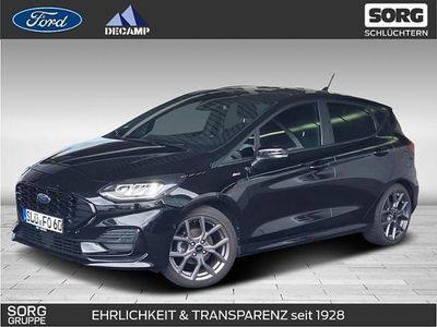 Gebraucht Ford Fiesta ST-Line 101 PS (74 kW) 2023 Schwarz, obsidianschwarz metallic Kleinwagen