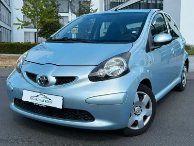 Gebraucht Toyota Aygo City 68 PS (50 kW) 2007 Blau Kleinwagen