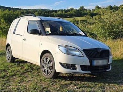 Gebraucht Skoda Roomster 90 PS (66 kW) 2010 Weiß Van / Kleinbus