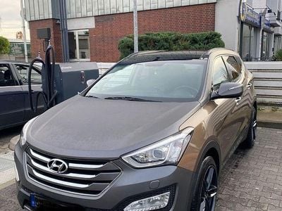 Gebraucht Hyundai Santa Fe Style 197 PS (144 kW) 2013 Beige SUV